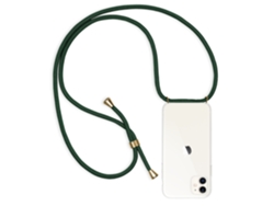 Carcasa Transparente Iphone 11 Con Colgante De Nylon. Accesorio De Moda, Ajuste Perfecto Y Máxima Protección