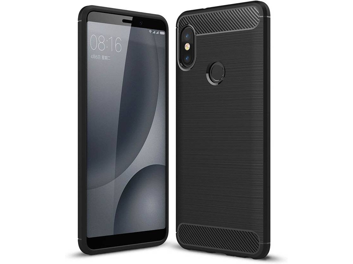 Carcasa Xiaomi Redmi Note 5 Pro Multi4you Gel TPU Carbono Negro