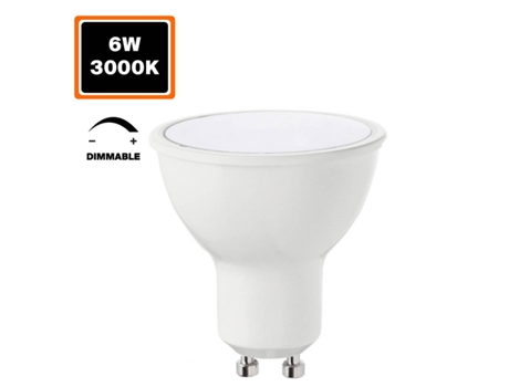 Bombilla GU10 6W Regulable Blanco calido 3000K EUROPALAMP