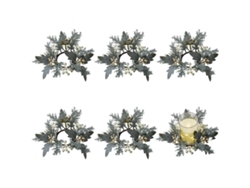 Guirnaldas de velas decorativas, juego de 6 piezas TRUYUETY