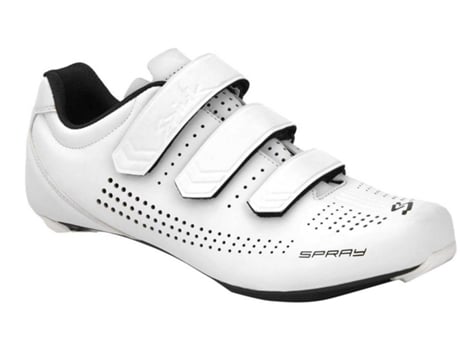 Zapatillas para Unisex SPIUK SPORTLINE zapatilla pray road Blanco de Ciclismo (S)