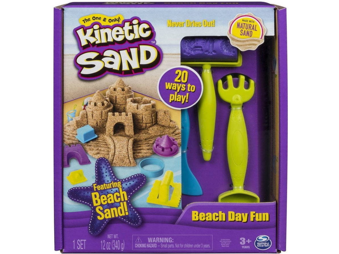 Kit de Juguetes de arena BIZAK Kinetic Sand Dia De Playa