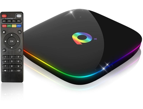 Box Smart TV CHRONUS Qplus1203W2 (Android - 4 GB RAM - Negro)