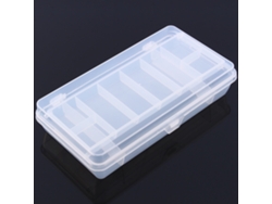 Caja De Almacenamiento Portátil De Dos Niveles, Impermeable, Para Cebo Y Anzuelos De Pesca.