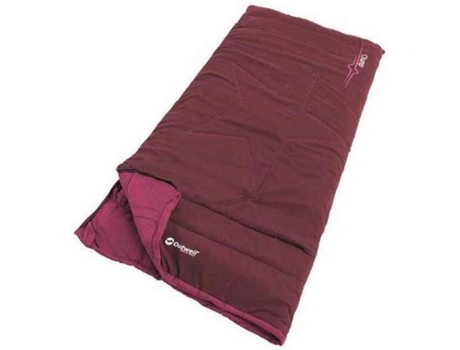 Saco de Dormir para Camping OUTWELL Champ (Rojo)