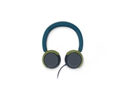 Auriculares con cable Philips TAK2000CT Crystal Turquoise para niños, unisex