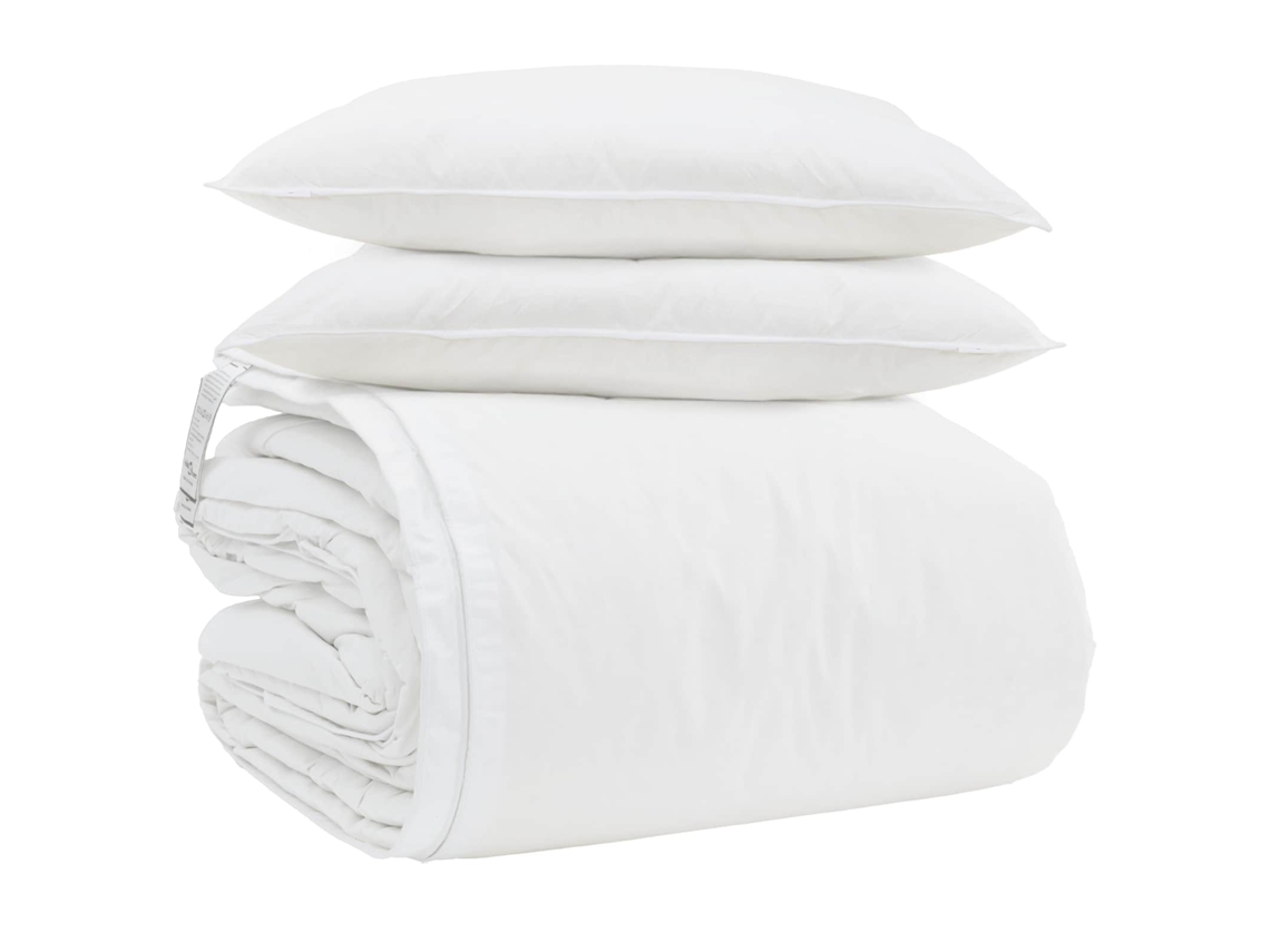 Juego De Edredón Con Almohada 3 Uds | Duvet Pluma De Pato