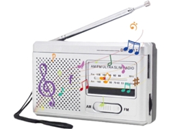 Radio Fm | Fm/am Compacta Para Exteriores, Senderismo Y Acampada