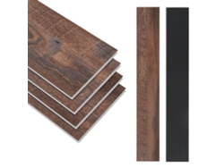 Suelo laminado Okapirg Spc 80 lamas 122 x 18 cm 17,5 m² Roble rústico Neu.holz