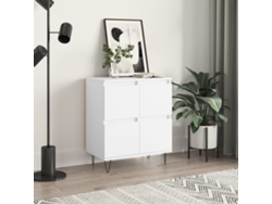 Aparador | Vitrina buffet 60x35x70 cm, derivados de madera, blanco