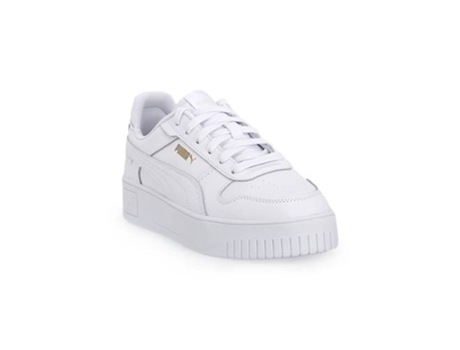 Zapatillas de Mujer PUMA Carina Street Jr Piel Blanco (39)