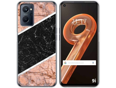 Carcasa Realme 9i TUMUNDOSMARTPHONE Dibujos Mármol 07 Multicolor