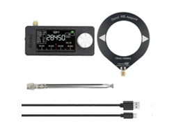 Radio de bolsillo GOKOCO Si4732 con pantalla IPS de 1,9 pulgadas, frecuencia de 0,5 a 108 MHz, Mini LSB USB AM/FM, receptor Tor para todos los GOKOCO
