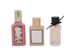 Set De 3 Perfumes Florales, Fragrancia Duradera, Atomizador De Aluminio, Regalo Ideal