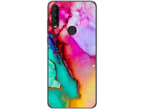 Carcasa Alcatel 3X 2020 TUMUNDOSMARTPHONE Dibujos Multicolor
