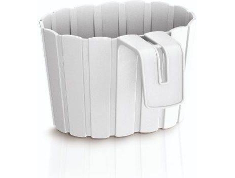 Maceta PROSPERPLAST Boardee Hook (Blanco - 19.4 x 21.2 x 13cm)