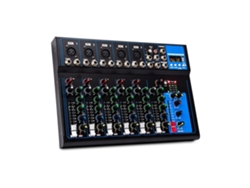 Consola de mezclas de 7 canales y 48 V con soporte Bluetooth*