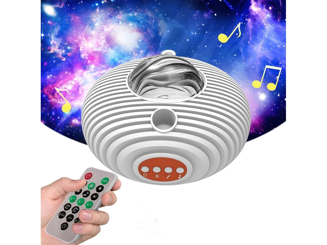 Proyector de estrellas, nave espacial alienígena ZYBLSSBB