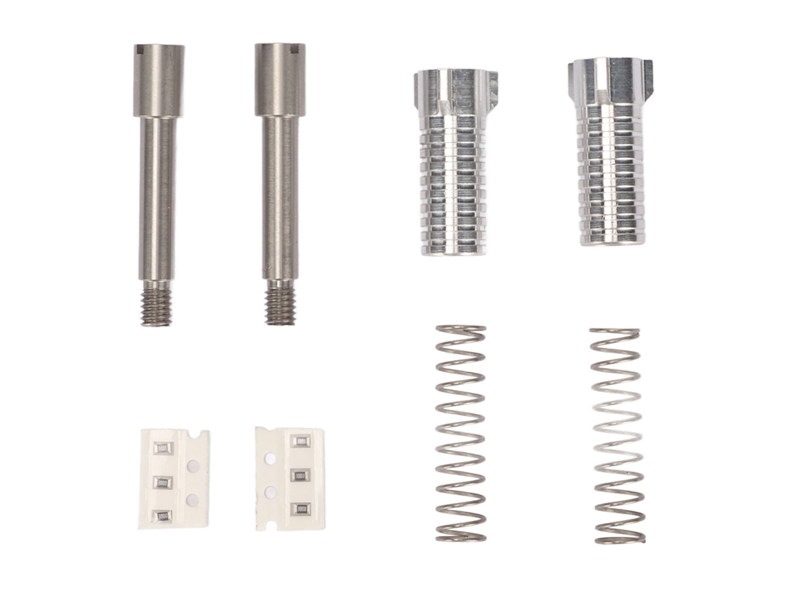 Juego De Tornillos De Acero Inoxidable Y Latón Plateado Con Forma De Tridente Para Grabadoras Telefunken Abe Con