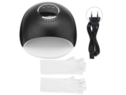 Lámpara Uv Led De 84w Para Uñas Herramienta De Manicura Secador De Esmalte Con Guantes