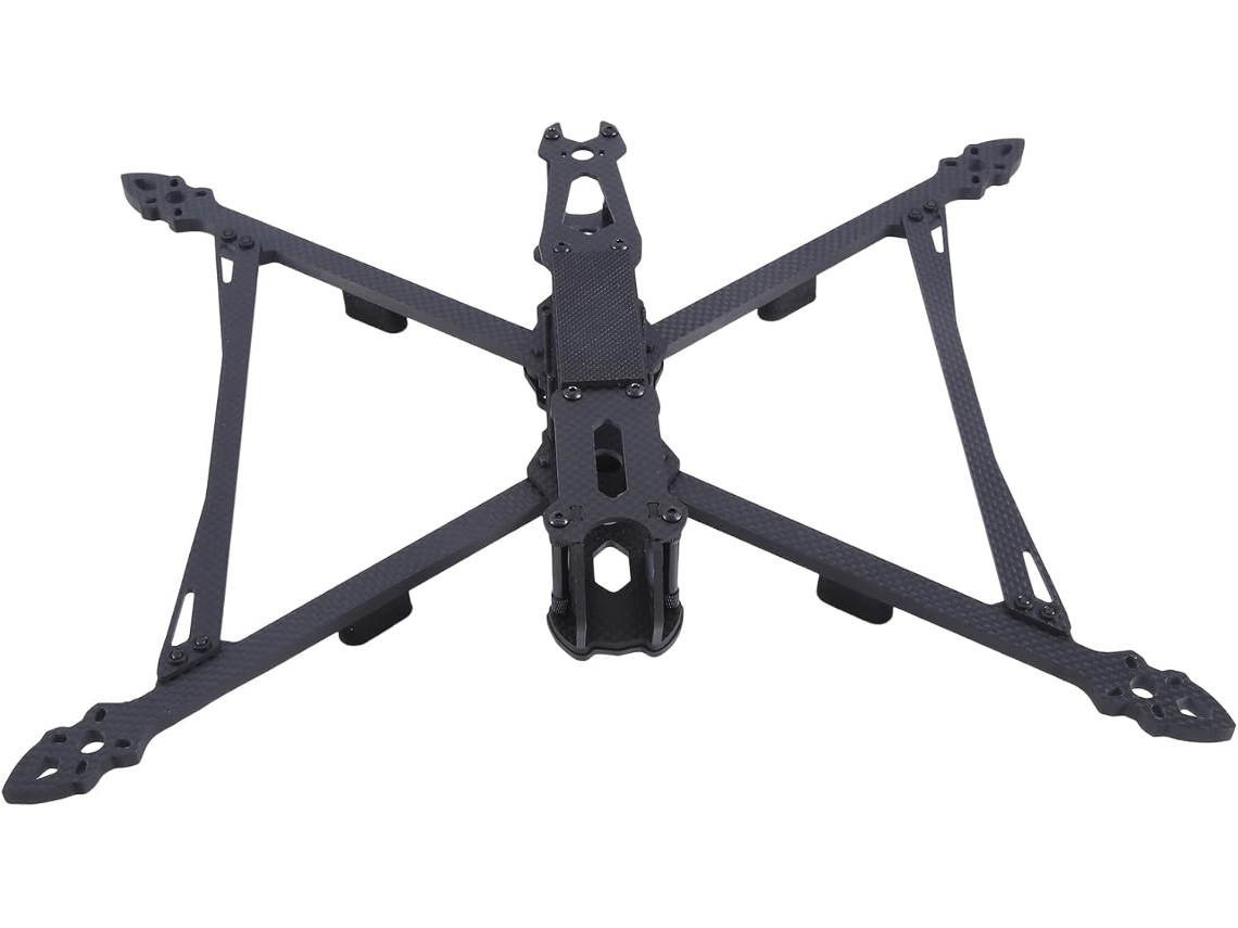 Kit De Chasis Para Dron De Carreras Rc Fpv Freestyle Con Estructura De Fibra 3k Mark4 V2 De 10" Y Distancia Entre Ejes De 427 Mm (c)