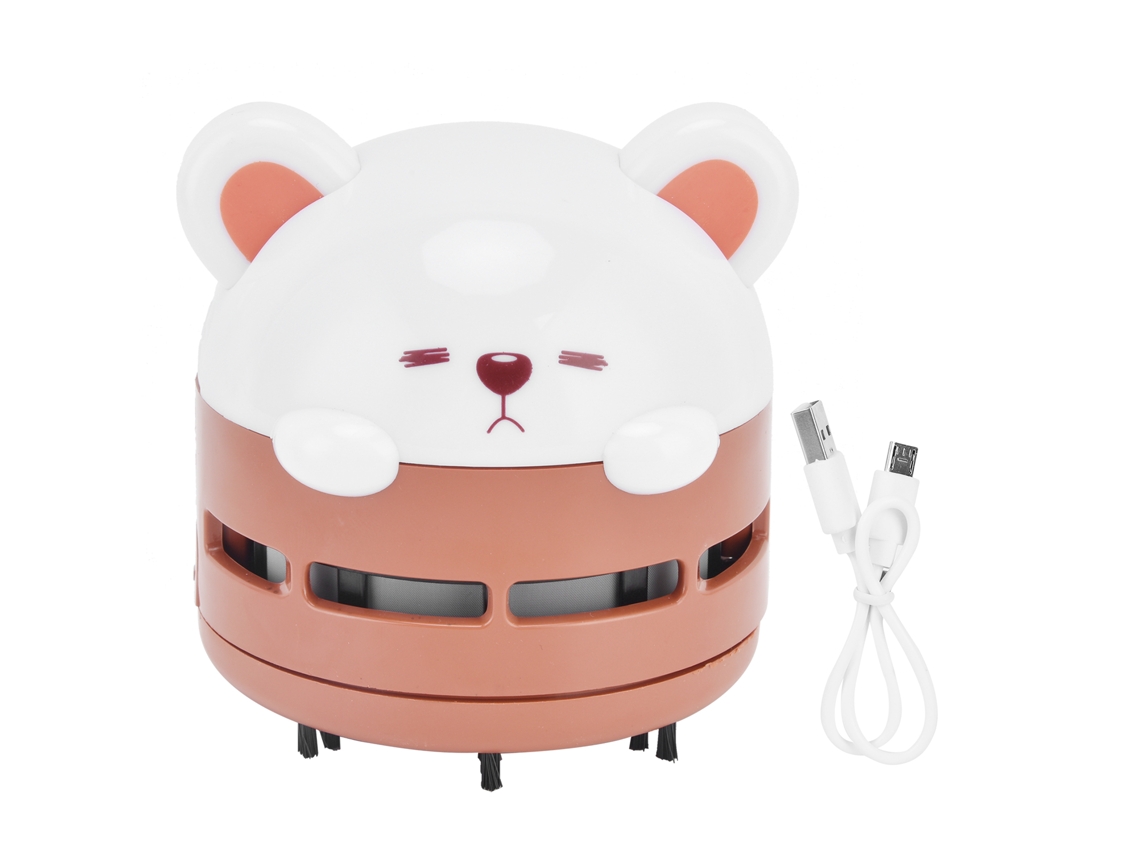 Rebe-limpiador De Polvo Portátil Para Teclado Cute Cartoon Con Luz Nocturna Usb Cargable Limpiador De Escritorio Mini