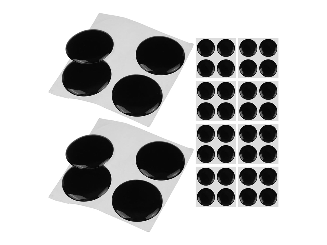 Cerradura 40 Piezas Tapa Coche Pvc Negro Protección Contra
