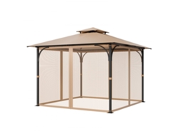 Mosquitera para Pabellón 275x275x211 Cm en Poliéster con Cremalleras Tekmaquinas