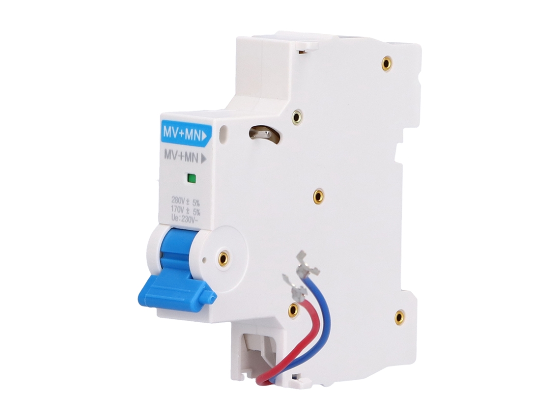 Unidad De Disparo En Paralelo Mv+mn Para Interruptor Automático Nxb-63 Con Protección Contra Sobretensión Y Subtensión, 230 V Ca