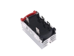 Rectificador Puente Diodo Trifásico 35a 50a 1200v Caja Metálica De Aluminio Módulo Sql50a G8tb Origen China Continental 35