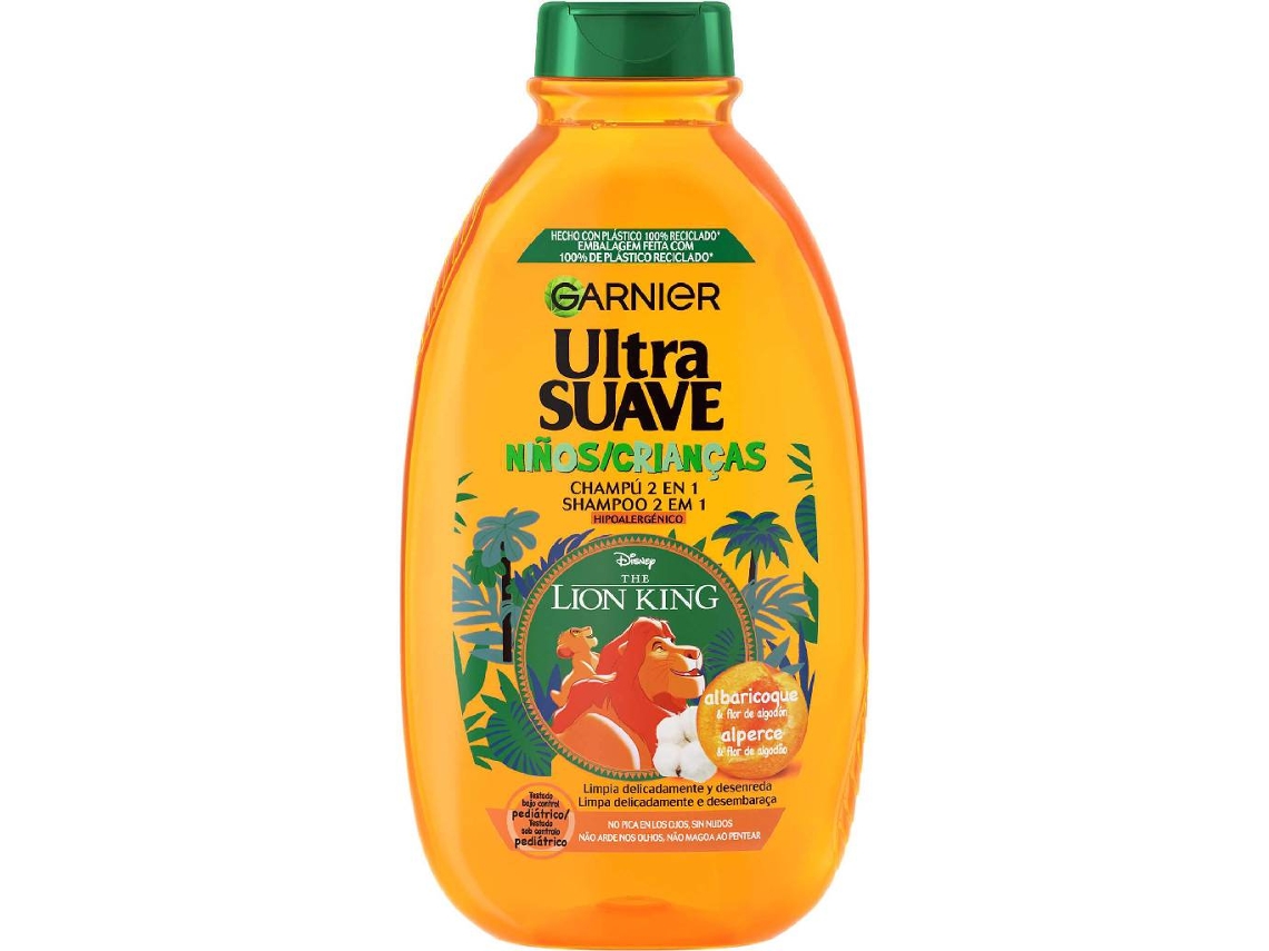 Champú GARNIER Ultra Suave para Niños de Albaricoque (400 ml)
