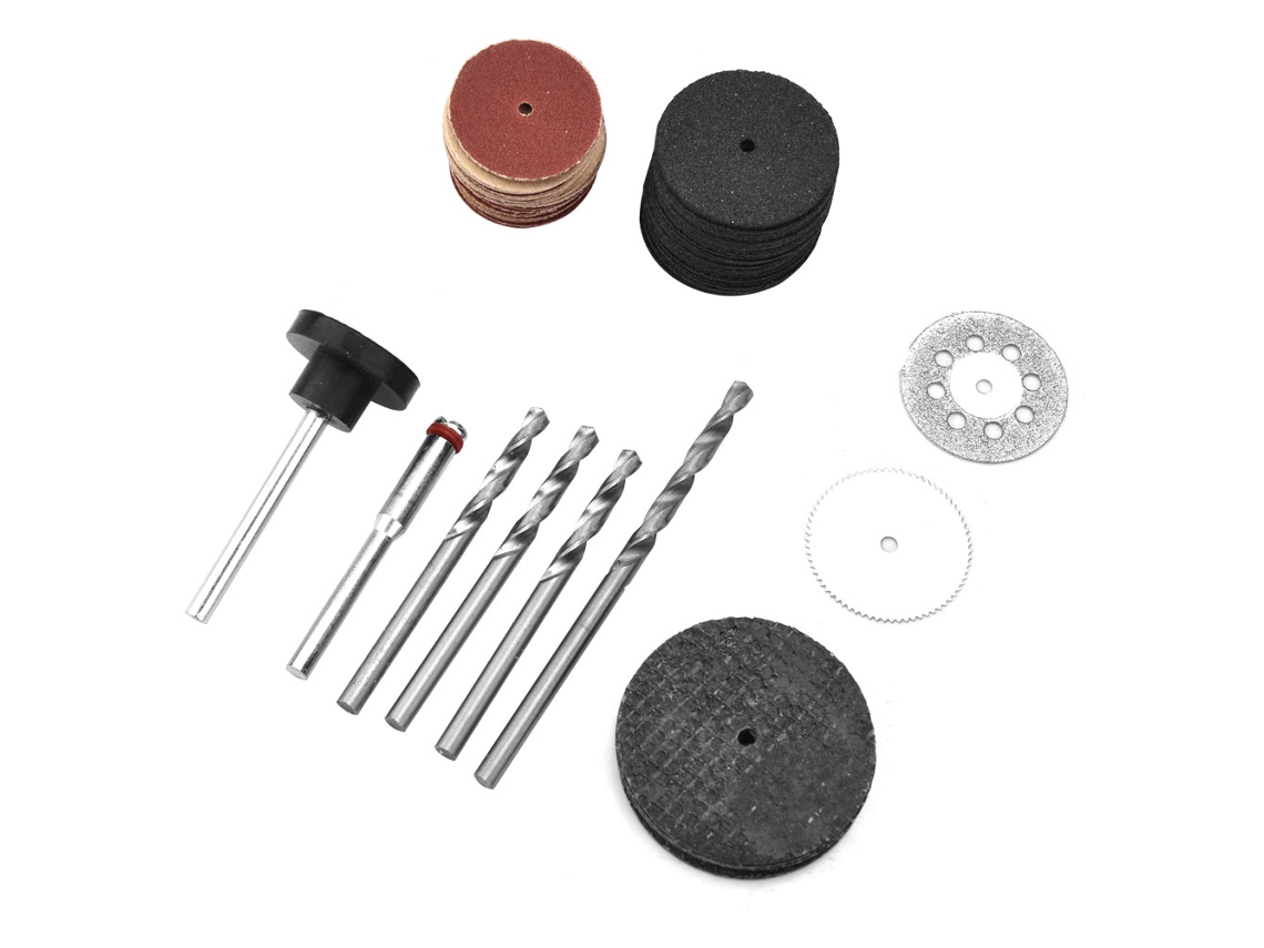Kit De Accesorios Para Herramientas Rotativas De 78 Piezas: Lijado, Pulido Y Rectificado.