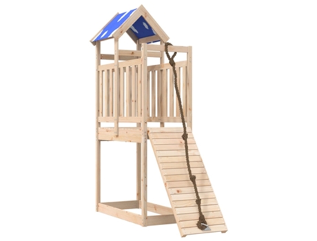 Parque infantil de exterior de VIDAXL madera maciza de pino
