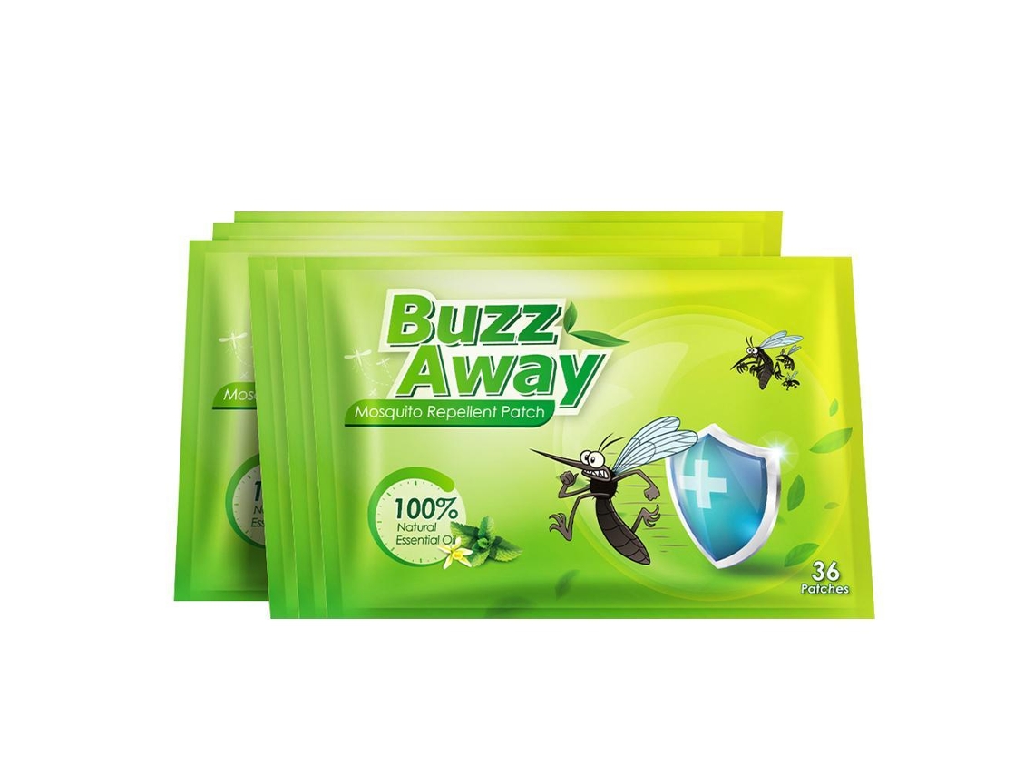 36 Parches Repelentes De Mosquitos Con Aceites Esenciales Naturales Para Bebés Y Viajes.
