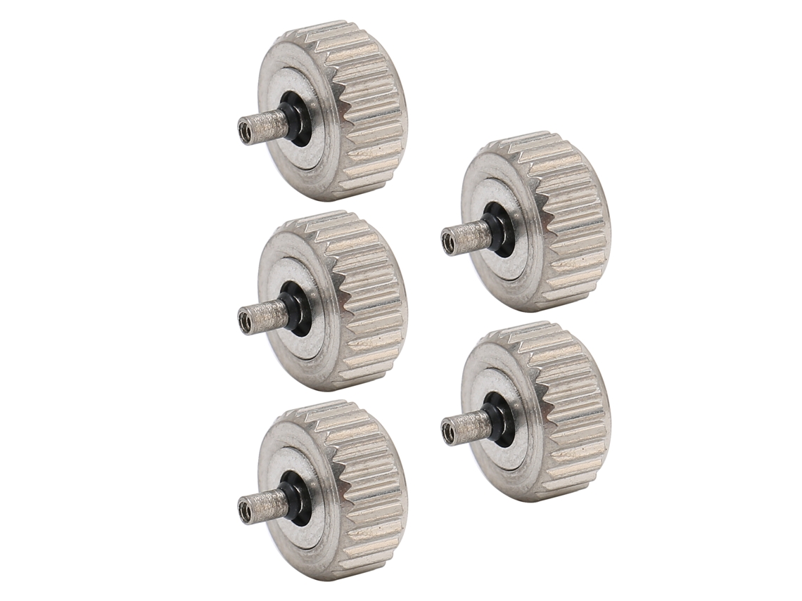 Piezas De Coronas De Reloj De Acero, Repuestos Surtidos, Accesorio De 7 Mm