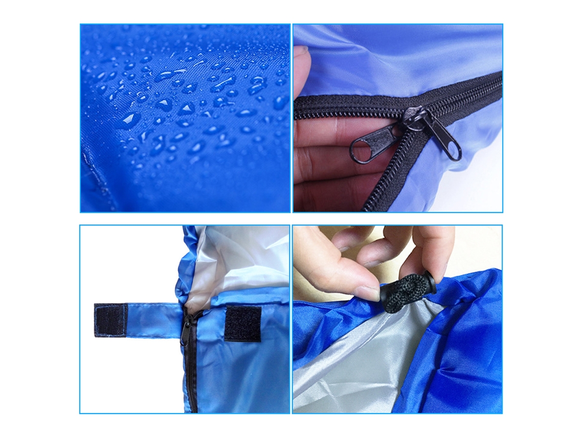 Saco De Dormir Ligero Y Cálido Para Acampar En Las 4 Estaciones, Ideal Para Mochileros, Viajes Al Aire Libre Y Senderismo.