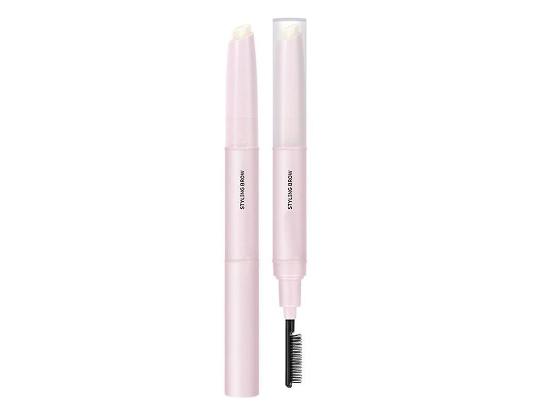 Cera De Cejas De Doble Punta, Crema Moldeadora De Cejas Resistente Al Agua Para Cejas Naturales Y Con Efecto 3d.