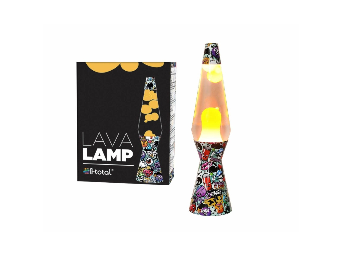 Lámpara de Lava iTotal Grafiti Multicolor