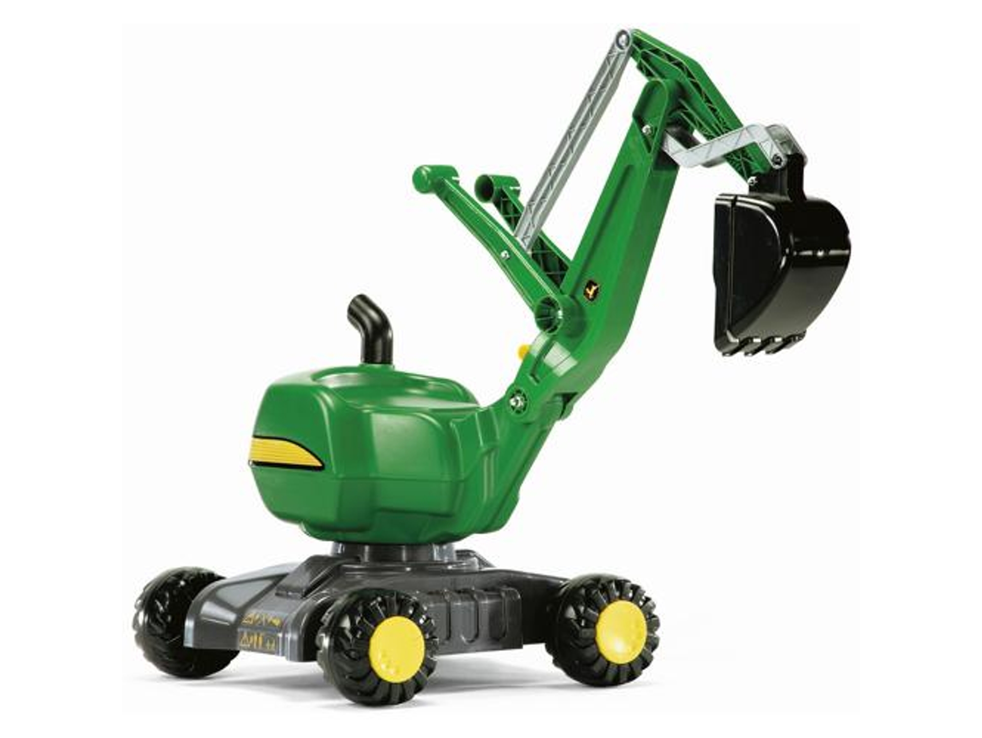 Excavadora John Deere ROLLYTOYS Digger con Ruedas