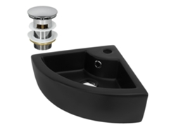 Lavabo ML-DESIGN (46 x 33 x 13 - Cerámica - Negro)