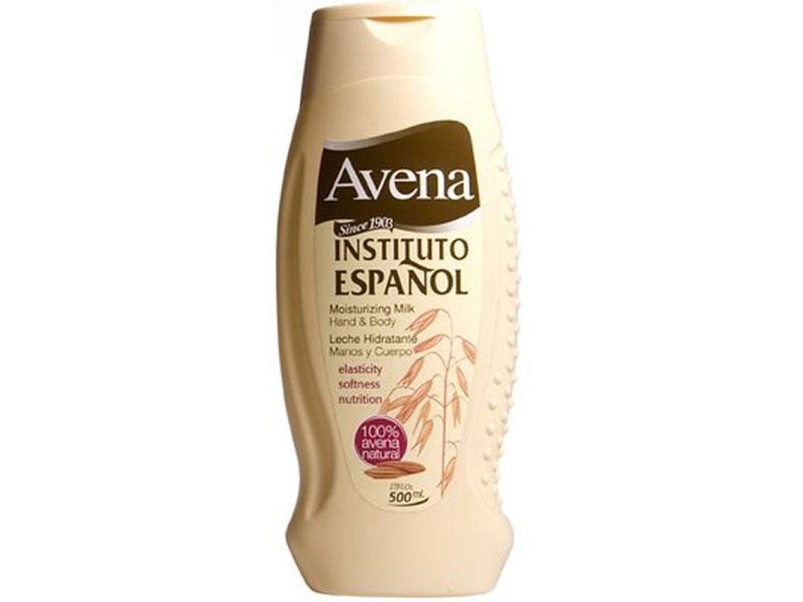 Crema Corporal INSTITUTO ESPAÑOL Avena Loción Hidratante (500 ml)