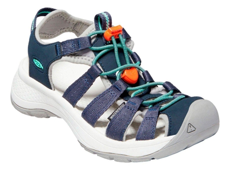 Sandalias KEEN Astoria West Mujer (37.5 - Azul)