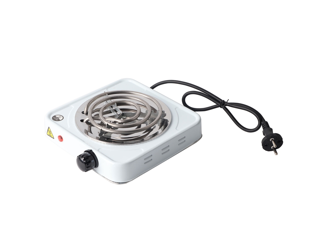 Placa Eléctrica Portátil De 1000 W Para Cocina, Ideal Para Preparar Café, Té Y Calentar Alimentos, Con Control De Temperatura.