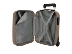 Maleta de cabina ROLL ROAD Flex Champán (31x40x20cm - 33L)
