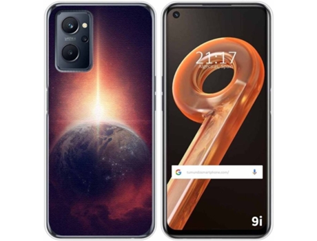 Carcasa Realme 9i TUMUNDOSMARTPHONE Dibujos Tierra Multicolor