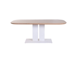 Mesa Comedor Acacia Metal 240x110x76cm