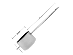 Colher De Café De Metal Ti Capacidade 8g 1 Colher De Sopa Com Alça Curta/longa Para Café Em Pó E Polvos