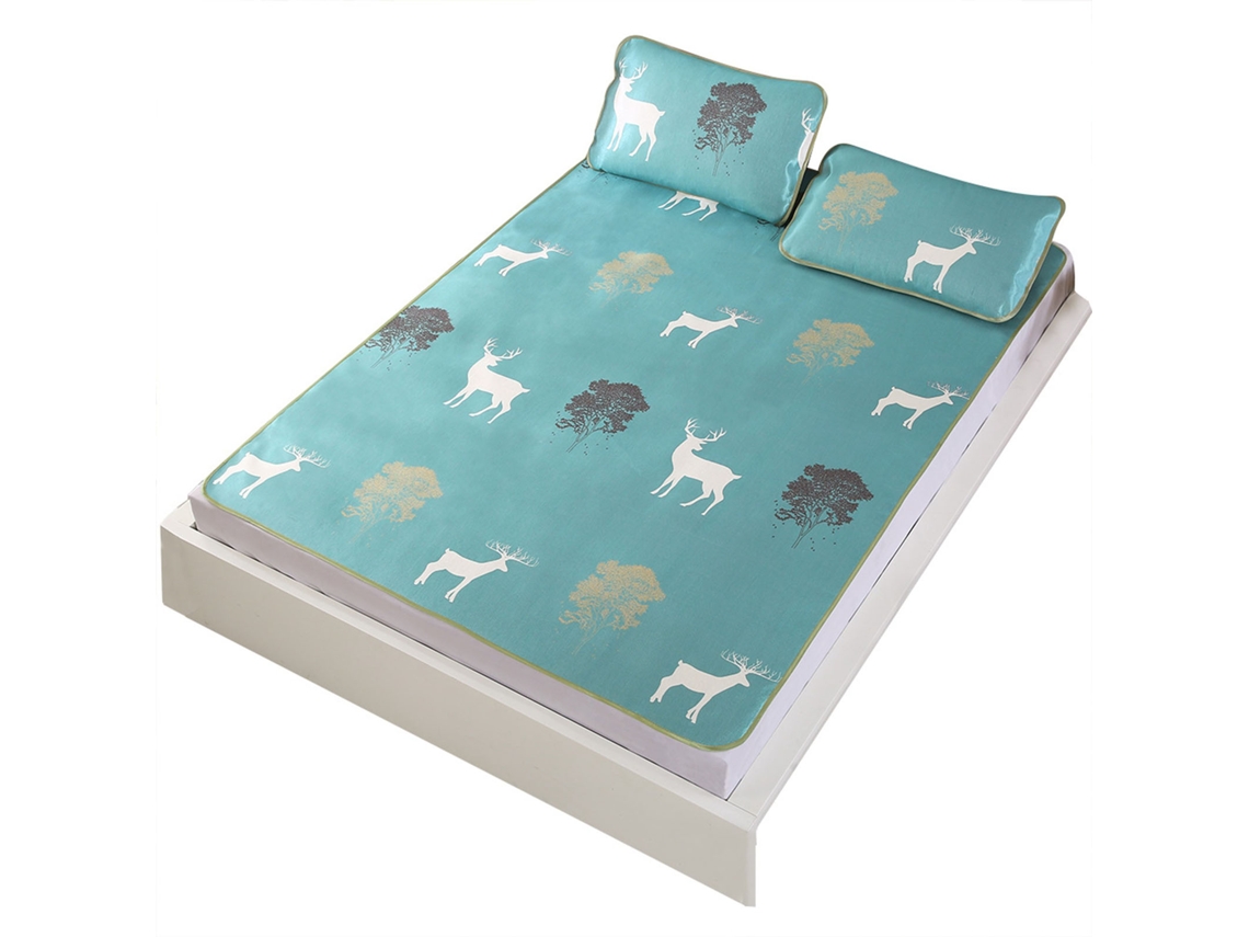 Colchón plegable de seda Verano con funda de cojín (tamaño individual XL) impreso en 3D