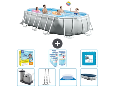 Piscina Tubular INTEX 26796GN-CB48 (13365 L - 274x122cm)