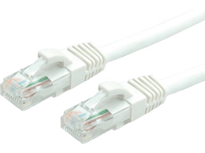 Cable de Red VALUE (RJ45 - 1.5 m - Blanco)